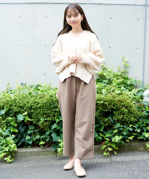 flower（フラワー）の「レディフリルパンツ（その他パンツ・レディース・ベージュ/ブラウン/ピンク・FREE）」の14枚目の写真