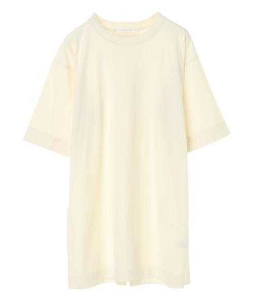 AMERICAN HOLIC（アメリカンホリック）の「バックスリットカットチュニック ＊（Tシャツ/カットソー・レディース・ブラック/ブラウン/グレー/アイボリー/キャメル・FREE）」の12枚目の写真
