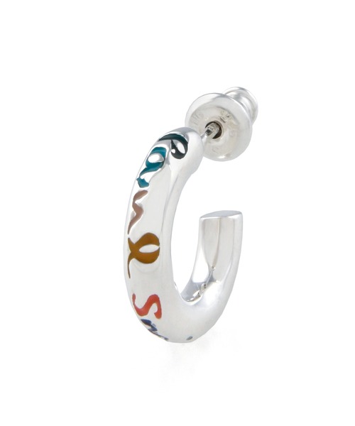Paul Smith ポールスミス ピアス Bicolor Logo シングルピアス