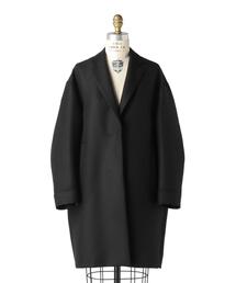 美品　Drawer ウールモヘアナナコ織りロングジャケット　36 53943429_8_d_215.jpg