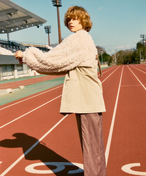 最終お値下げ！25ヴァンサンカン掲載　ロイヤルチエ　レースファーボレロ セール】【LA BELLE ETUDE】ボリュームファーチョーカーボレロ