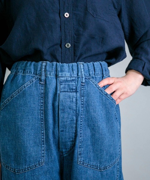 OMNIGOD womens / オムニゴッド] 7oz甘織りデニム PWイージー