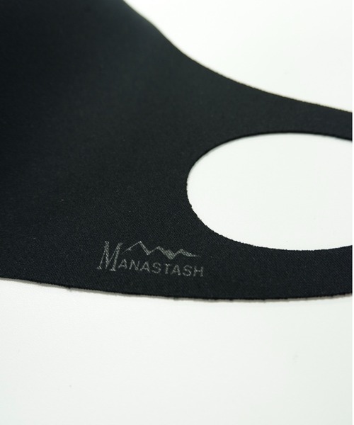 MANASTASH(マナスタッシュ)の「MANASTASH/マナスタッシュ NANO SILVER FACE MASK ナノシルバーフェイスマスク(マスク・レディース・ホワイト/ブラック/ベージュ・MEDIUM/LARGE)」の5枚目の写真