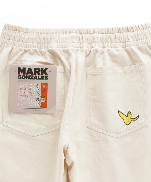 Mark Gonzales（マーク・ゴンザレス）の「Mark Gonzales/マークゴンザレス 別注 バルーンビッグシルエット スケーターパンツ（その他パンツ・メンズ・ブラック/サックスブルー/ワンウォッシュ/ベージュ/ライトインディゴブルー/グレイッシュベージュ/オフホワイト/ストライプ/パープル/レッド/グリーン・L/M/S）」の20枚目の写真