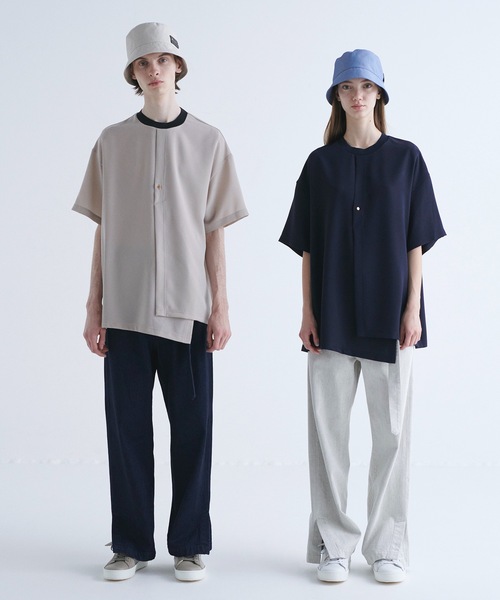 CULLNI（クルニ）の「2021春夏 アシンメトリーヘムカットソー（T