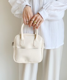 CLEA | 2WAYスクエアミニボストン(ショルダーバッグ)