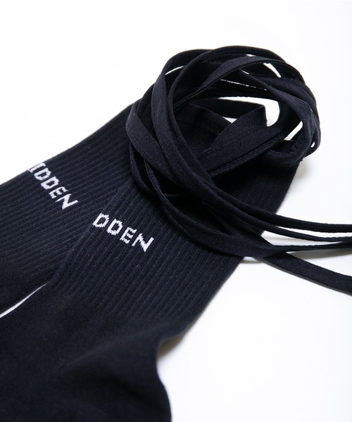 minsobi(ミンソビ)の「2color マルチストラップファッションソックス(ソックス/靴下・レディース・アイボリー/ブラック・FREE)」の17枚目の写真