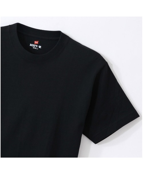 HANES(ヘインズ)の「HANES/ヘインズ BEEFY-T 半袖TEE Tシャツ 2XLサイズ~3XLサイズ H5180L(Tシャツ/カットソー・メンズ・ホワイト/ブラック・XXX-LARGE/XXL)」の10枚目の写真