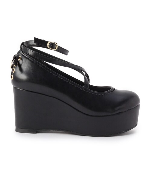 cs T&P（シーエスティーアンドピー）の「バックリボンパンプス（パンプス・レディース・ベージュ/レッド系1/ブラック/ホワイト・L/S/LL/M）」の7枚目の写真