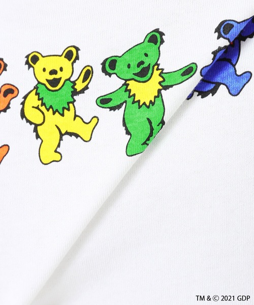 SLOBE citron.（スローブシトロン）の「SLOBE citron. Grateful Dead Big Tシャツ【洗濯機洗い可能】◆（Tシャツ/カットソー・レディース・ホワイト/グレー・FREE）」の9枚目の写真