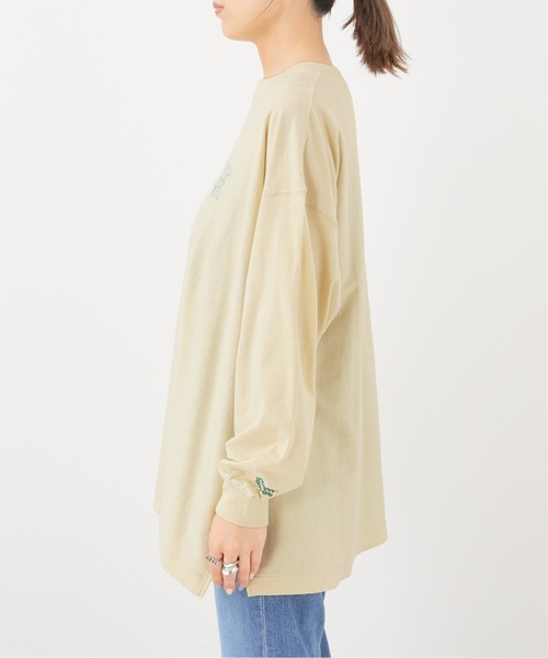 SLOBE citron.（スローブシトロン）の「SLOBE citron. FUNNY BOYISH ロンT【手洗い可能】◆（Tシャツ/カットソー・レディース・ホワイト/アイボリー・FREE）」の5枚目の写真