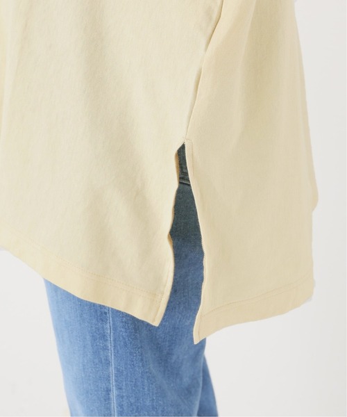 SLOBE citron.（スローブシトロン）の「SLOBE citron. FUNNY BOYISH ロンT【手洗い可能】◆（Tシャツ/カットソー・レディース・ホワイト/アイボリー・FREE）」の6枚目の写真