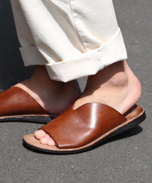 BRADOR（ブラドール）の「▲BRADOR/ブラドール MENS LEATHER SANDALS 46-571-2S レザーサンダル（サンダル・メンズ・ブラック/ブラウン/キャメル・40/41/42）」の15枚目の写真