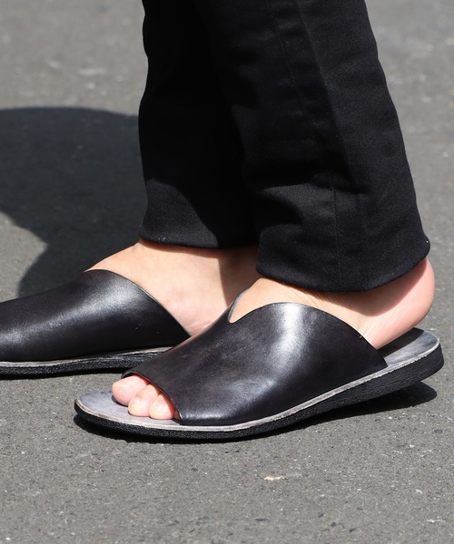 BRADOR（ブラドール）の「▲BRADOR/ブラドール MENS LEATHER SANDALS 46-571-2S レザーサンダル（サンダル・メンズ・ブラック/ブラウン/キャメル・40/41/42）」の21枚目の写真