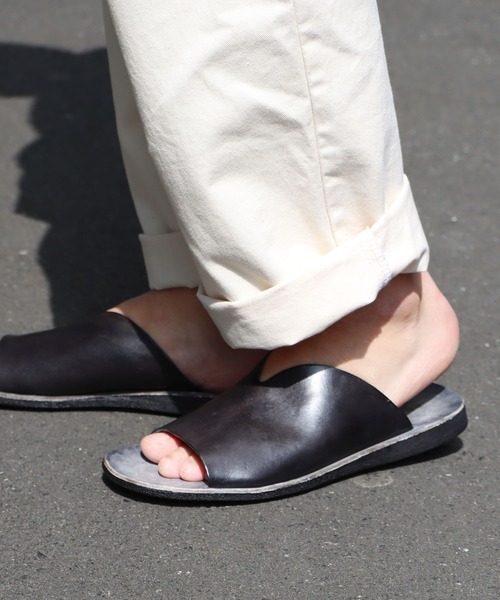BRADOR（ブラドール）の「▲BRADOR/ブラドール MENS LEATHER SANDALS 46-571-2S レザーサンダル（サンダル・メンズ・ブラック/ブラウン/キャメル・40/41/42）」の19枚目の写真