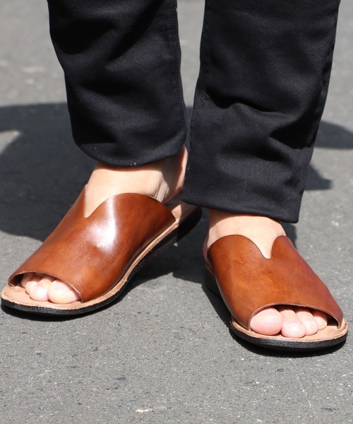 BRADOR（ブラドール）の「▲BRADOR/ブラドール MENS LEATHER SANDALS 46-571-2S レザーサンダル（サンダル・メンズ・ブラック/ブラウン/キャメル・40/41/42）」の18枚目の写真