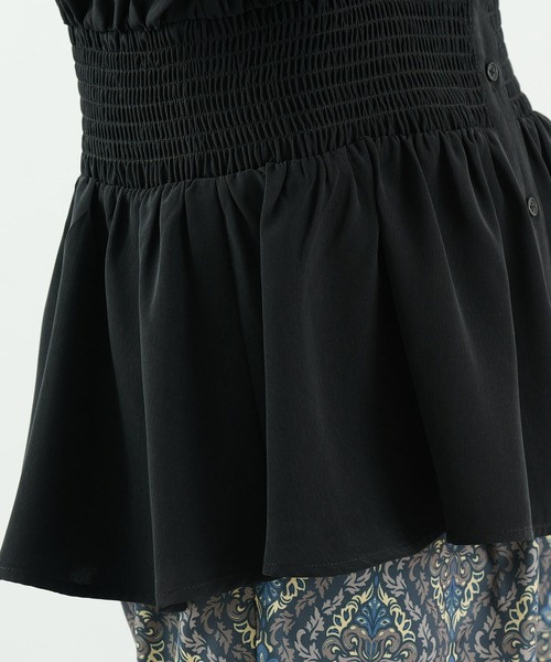 COLONY 2139（コロニートゥーワンスリーナイン）の「トロタッチシャーリング長袖ブラウス（シャツ/ブラウス・レディース・ミント/グレイッシュベージュ/ブラック/オフホワイト・MEDIUM/LARGE）」の11枚目の写真