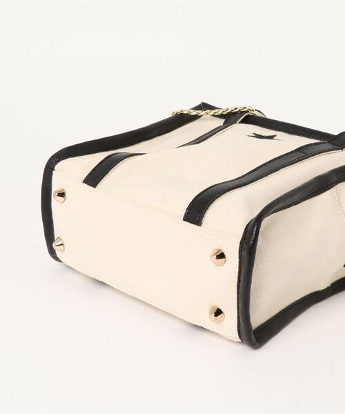 atneK（アトネック）の「【atneK by Scrap Book】キャンバスボックスショルダー（ショルダーバッグ・レディース・ブラック系その他・FREE）」の3枚目の写真