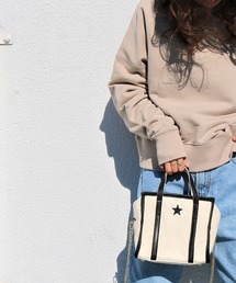 atneK | 【atneK by Scrap Book】キャンバスボックスショルダー(ショルダーバッグ)