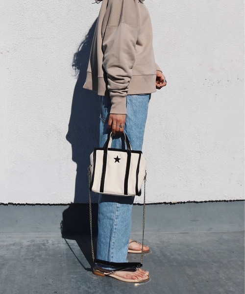 atneK（アトネック）の「【atneK by Scrap Book】キャンバスボックスショルダー（ショルダーバッグ・レディース・ブラック系その他・FREE）」の6枚目の写真