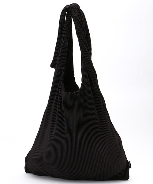 MONO　COMME CA（モノコムサ）の「プリーツバッグ（トートバッグ・レディース・ライラック/マスタード/ターコイズブルー/ライトグレー/ブラック・FREE）」の22枚目の写真