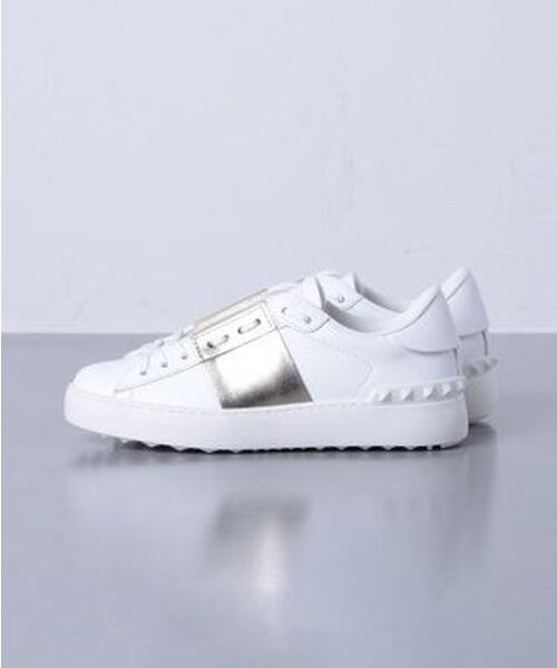 VALENTINO(ヴァレンティノ)の「<VALENTINO(ヴァレンティノ)>MTL BAND オープン スニーカー ■■■(スニーカー・レディース・ホワイト・37/35h/36/38/37h/35/36h)」の3枚目の写真