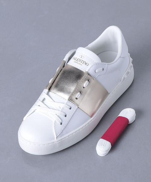 VALENTINO(ヴァレンティノ)の「<VALENTINO(ヴァレンティノ)>MTL BAND オープン スニーカー ■■■(スニーカー・レディース・ホワイト・37/35h/36/38/37h/35/36h)」の8枚目の写真