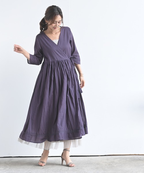 rps（アールピーエス）の「チュールプリーツ2段スカート（スカート・レディース・グレー/アイボリー/ミント/ブラック・M）」の8枚目の写真