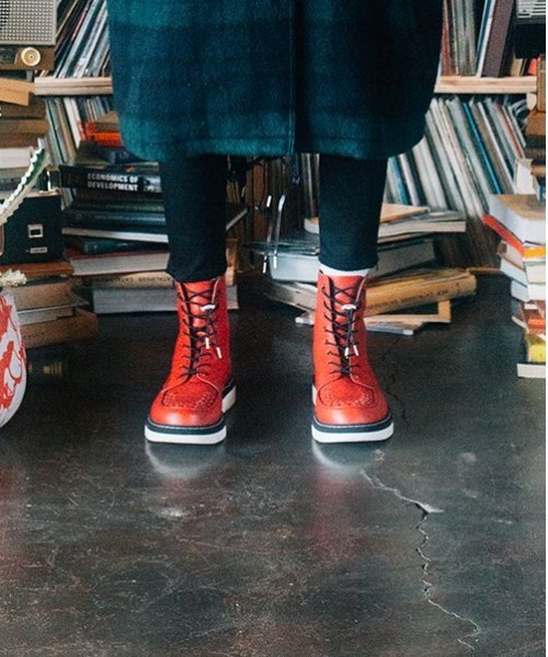 STOF/ストフ/パンクスモカシンブーツ/PunksMoccasinsBoots