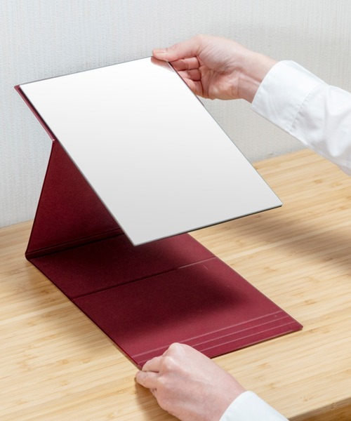 HORIUCHI MIRROR / ホリウチミラー ナピュア ２WAYフォールディングミラー NAPURE HF-05 HOI（手鏡/メイクミラー）｜HORIUCHI MIRROR（ホリウチミラー）