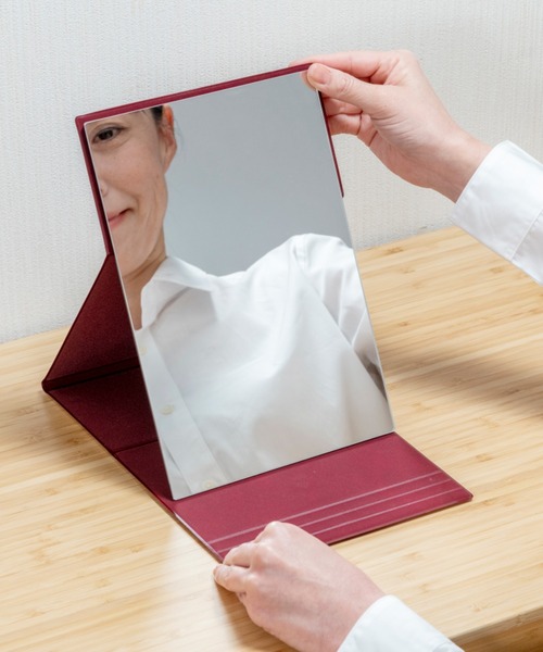 HORIUCHI MIRROR / ホリウチミラー ナピュア ２WAYフォールディングミラー NAPURE HF-05 HOI（手鏡/メイクミラー）｜HORIUCHI MIRROR（ホリウチミラー）