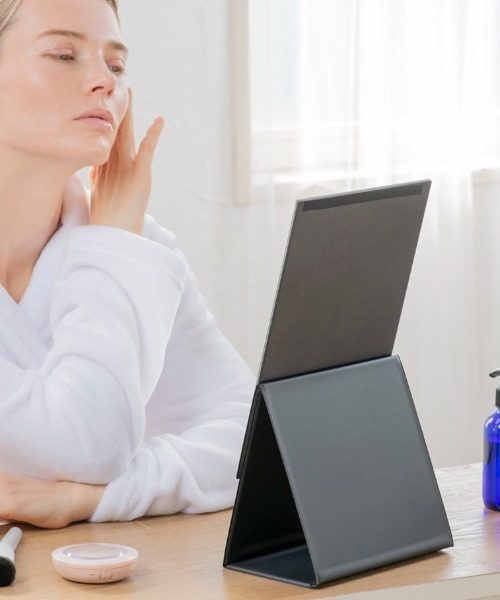 HORIUCHI MIRROR / ホリウチミラー ナピュア ２WAYフォールディングミラー NAPURE HF-05 HOI（手鏡/メイクミラー）｜HORIUCHI MIRROR（ホリウチミラー）