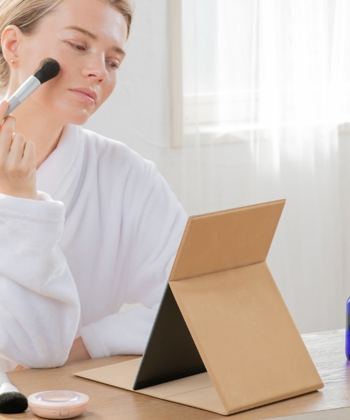 HORIUCHI MIRROR / ホリウチミラー ナピュア ２WAYフォールディングミラー NAPURE HF-05 HOI（手鏡/メイクミラー）｜HORIUCHI MIRROR（ホリウチミラー）