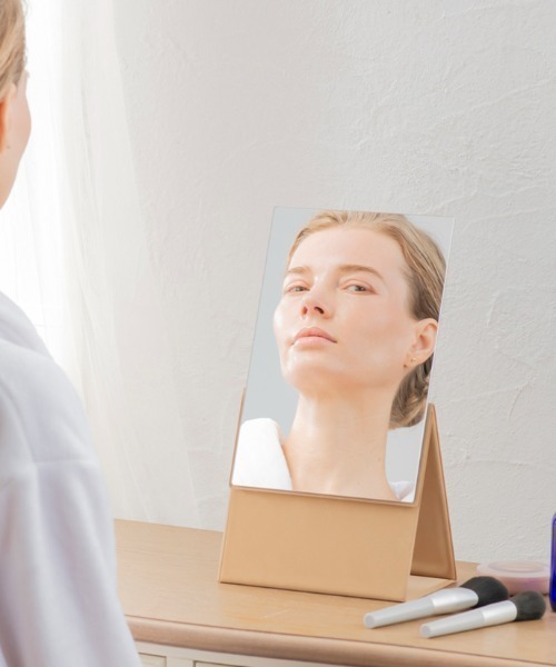 HORIUCHI MIRROR / ホリウチミラー ナピュア ２WAYフォールディングミラー NAPURE HF-05 HOI（手鏡/メイクミラー）｜HORIUCHI MIRROR（ホリウチミラー）