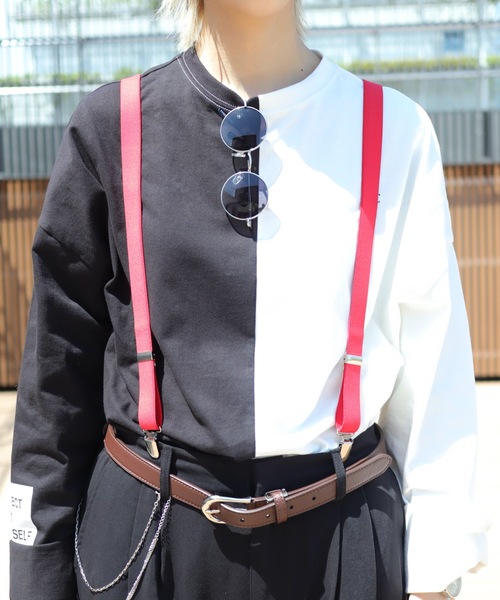 rovtski(ロフトスキー)の「SOLIDSUSPENDER/ソリッドサスペンダー(サスペンダー・メンズ・ホワイト/ブラック/ワインレッド/ベージュ/ネイビー/レッド/グレー/オリーブ/ブラウン・FREE)」の9枚目の写真