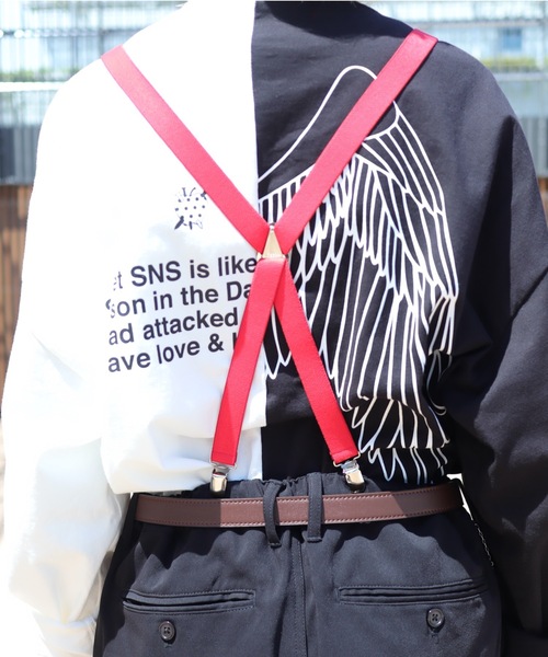 rovtski(ロフトスキー)の「SOLIDSUSPENDER/ソリッドサスペンダー(サスペンダー・メンズ・ホワイト/ブラック/ワインレッド/ベージュ/ネイビー/レッド/グレー/オリーブ/ブラウン・FREE)」の14枚目の写真