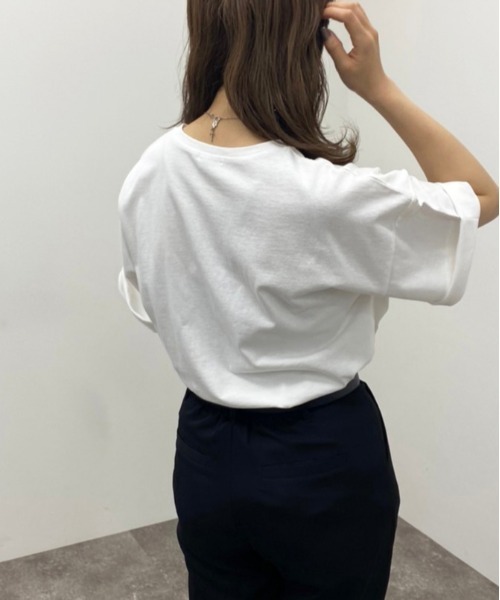 apres jour mignon（アプレジュールミニョン）の「アソートヴィンテージＢＩＧＴシャツ 【ZOZOTOWN限定アイテム】（Tシャツ/カットソー・レディース・オフホワイト/ブラック系その他2/ホワイト系その他/ブラック/ホワイト系その他2/ブラック系その他・フリー/X-LARGE）」の9枚目の写真