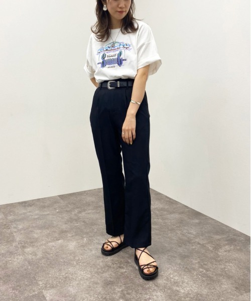 apres jour mignon（アプレジュールミニョン）の「アソートヴィンテージＢＩＧＴシャツ 【ZOZOTOWN限定アイテム】（Tシャツ/カットソー・レディース・オフホワイト/ブラック系その他2/ホワイト系その他/ブラック/ホワイト系その他2/ブラック系その他・フリー/X-LARGE）」の11枚目の写真