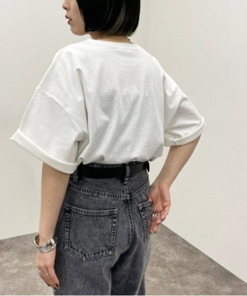 apres jour mignon（アプレジュールミニョン）の「アソートヴィンテージＢＩＧＴシャツ 【ZOZOTOWN限定アイテム】（Tシャツ/カットソー・レディース・オフホワイト/ブラック系その他2/ホワイト系その他/ブラック/ホワイト系その他2/ブラック系その他・フリー/X-LARGE）」の15枚目の写真