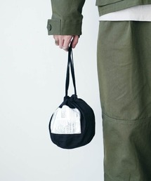 INTER FACTORY | 浅日翔太×INTER FACTORY ミリタリー巾着バッグ(ショルダーバッグ)