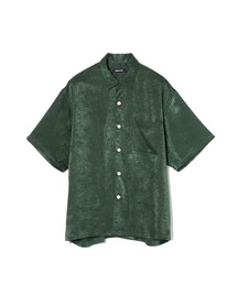 CONVERSE STARS | ヴィンテージ風サテンオープンカラーシャツ(シャツ/ブラウス)