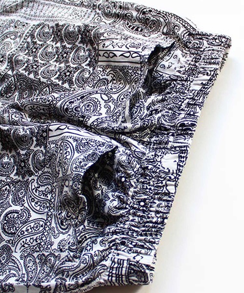 THE CASUAL(カジュアル)の「ビッグシルエット総柄レーヨンアロハシャツ ショートパンツ セットアップ キッズ(シャツ/ブラウス・キッズ・G/D/J/F/L/B/K/I/A/E/H/C・160cm/150cm/120cm/140cm/130cm/110cm)」の16枚目の写真