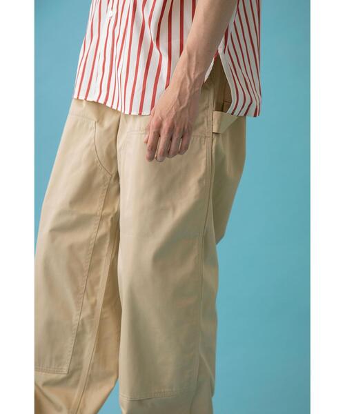 MONKEY TIME（モンキータイム）の「＜monkey time＞ TC TWILL WIDE PAINTER/ペインターパンツ（その他パンツ・メンズ・ブラック/ナチュラル・S/M/L）」の6枚目の写真