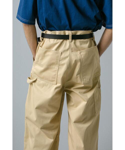 MONKEY TIME（モンキータイム）の「＜monkey time＞ TC TWILL WIDE PAINTER/ペインターパンツ（その他パンツ・メンズ・ブラック/ナチュラル・S/M/L）」の21枚目の写真