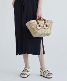 Anya Hindmarch◆Small Paper Eyes バスケットバッグ Small Paper Basket Bag with Eyes | Anya Hindmarch US