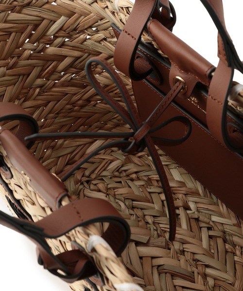 Anya Hindmarch◆Small Paper Eyes バスケットバッグ Small Paper Basket Bag with Eyes | Anya Hindmarch US