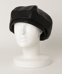 Sense of Grace | 【SENSE OF GRACE】FK LEATHER BERET レザーハンチング ベレー帽(ハンチング/ベレー帽)