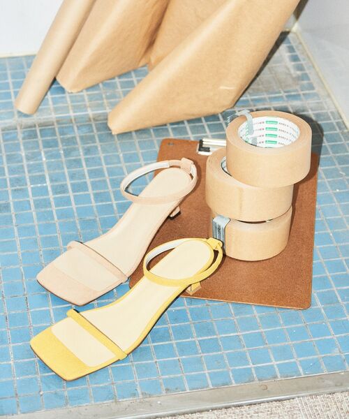 ESPERANZA(エスペランサ)の「◆ダウンヒールベルトサンダル(サンダル・レディース・オレンジ系その他2/ブラック系/ベージュ系/パープル系2・S/M/L)」の5枚目の写真