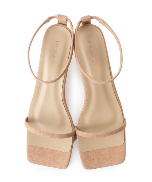 ESPERANZA(エスペランサ)の「◆ダウンヒールベルトサンダル(サンダル・レディース・オレンジ系その他2/ブラック系/ベージュ系/パープル系2・S/M/L)」の9枚目の写真