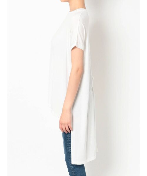 GYDA(ジェイダ)の「BACK TIE UPロングトップス(Tシャツ/カットソー・レディース・ブラック/ブラウン/オフホワイト・FREE)」の20枚目の写真